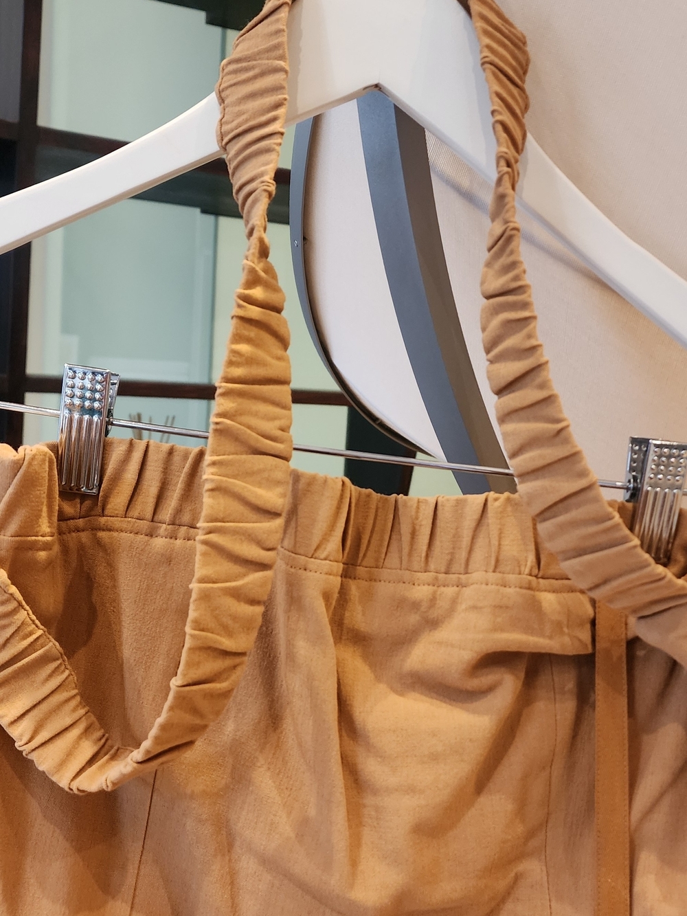 Jacquemus Tan Strapless Maxi Dress Size M - Picture 7 of 14